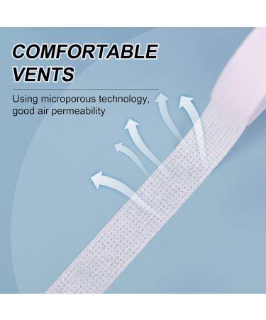 Buy 6 Rolls Eyelashes Tape - Breathable Adhesive Fabric for Eyelash Extensions | Purple Under Eye Individual Lash Tool - International Shipping Available - Buy Online on SooperMarket.com
