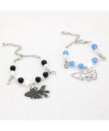 Oralgo's Adjustable Tropical Fish Bracelet & Star Charm Jewelry Gift Set for Women - Unique 2-Part Design - Buy Online on SooperMarket.com
