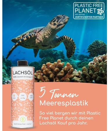 Premium Norwegian Salmon Oil for Dogs - 1L Omega 3 & 6 Supplement | Natural Atlantic Salmon - Buy Online on SooperMarket.com