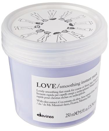 Davines LOVE Smoothing Instant Mask - Anti-Frizz Action - 8.45 fl. oz - Buy Online on SooperMarket.com
