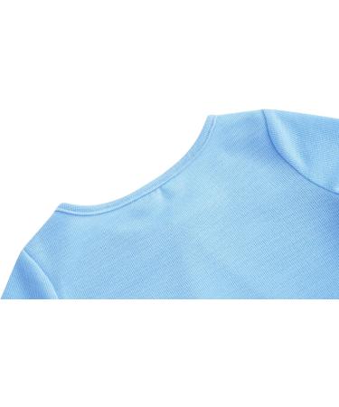 Bonny Billy Girls Long Sleeve Knitted Cotton Bolero Shrug - Light Blue (4-5 Years) - Buy Online on SooperMarket.com