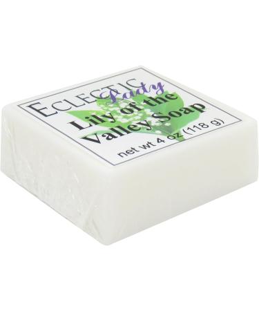 Lily Of The Valley Glycerin Soap by Eclectic Lady - 4 oz Bar | Buy Internationally - Buy Online on SooperMarket.com