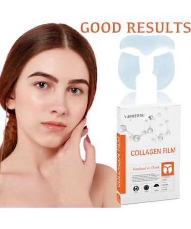 FunnAura 3Pairs Collagen Forehead Wrinkle Patches Forehead & Between Eyes Anti Wrinkle Film The Ultimate Face Treatment & Masks for Aging Skin - Buy Online on SooperMarket.com