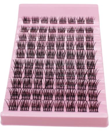 Selawasty 80pcs D Curl Mega Volume Eyelash Extension Clusters - DIY Wispy Lashes Cluster Kit (S4-D-8-16MIX) - Buy Online on SooperMarket.com
