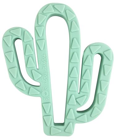 Itzy Ritzy Silicone Baby Teether  BPA-Free Infant Teether with Easy-to-Hold Design and Textured Back Side to Massage and Soothe Sore  Swollen Gums  Cactus - Buy Online on SooperMarket.com