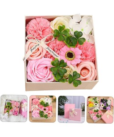 Ciieeo 3 Boxes Carnation Soap Flower Wedding Favors Stocking Stuffer Gifts Preserved Flower Gift Wedding Flowers Flower Decor Soap Flower Bouquet Faux Floral Decorate Artificial Paper Pinkx3pcs 15x15x8cmx3pcs - Buy Online on SooperMarket.com