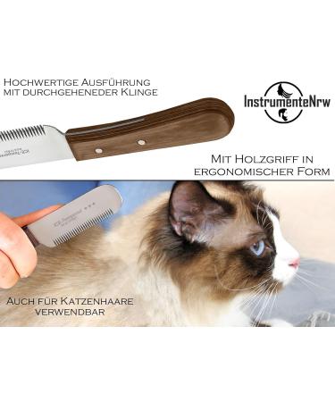 Premium Trimmeters Set for Dogs & Cats - 2-Part Stainless Steel Fur Care Comb for Long & Short Hair - Buy Online on SooperMarket.com