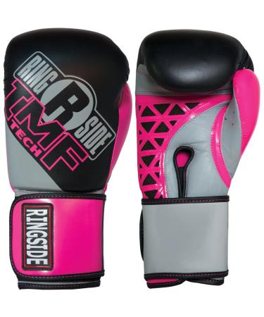 Ringside Women's IMF Tech Boxing Training Sparring Gloves 12-Ounce Pink/Black