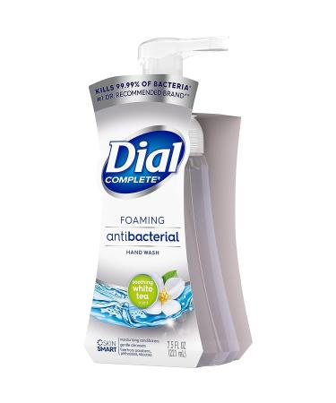 Dial Complete Foaming Antibacterial Hand Wash - Soothing White Tea - 7.5oz (1 Pack) - Buy Online on SooperMarket.com