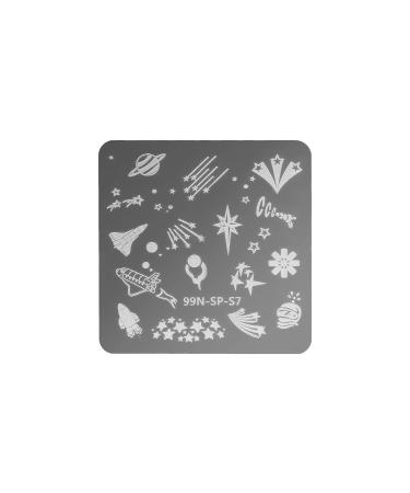 99Nails Cosmos Square Stamping Plate | Unique Nail Art Tool for International Shipping - Buy Online on SooperMarket.com