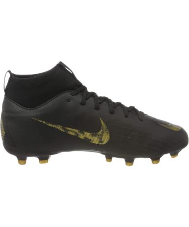 Nike Unisex Jr Superfly 6 Academy FG/MG Football Boots - 33 EU - Black with Metallic Vivid Gold - International Shipping Available - Buy Online on SooperMarket.com