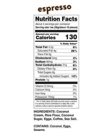 Sun Tropics CocoRolls Espresso - Delicious Coconut Snack Rolls - Buy Online on SooperMarket.com