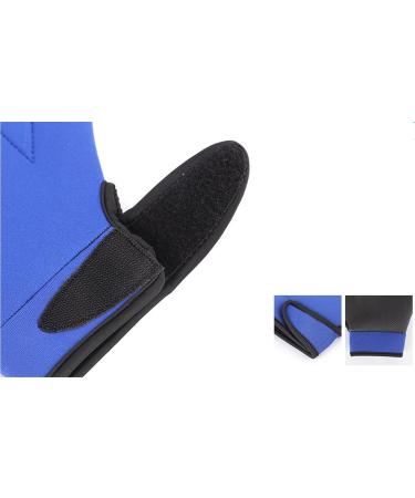 EXCEREY Swimming Webbed Paddling Gloves - Water Resistance for Aquatic Fitness - Blue, Large - Buy Online on SooperMarket.com