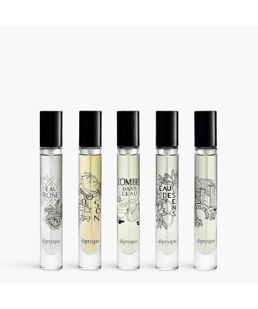 Diptyque Eau de Toilette Travel Spray 0.25 Fl Oz (Pack of 5) Set for Men and Women - Buy Online on SooperMarket.com