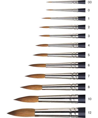 Winsor & Newton Professional Watercolor Sable Brush-Round #0 - High-Quality Artist Brush - Buy Online on SooperMarket.com
