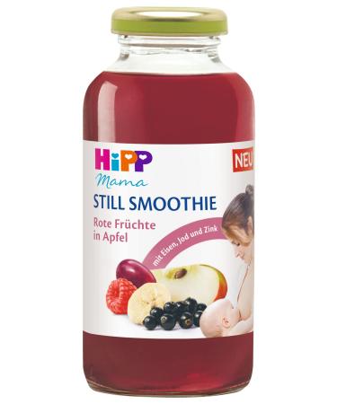 HiPP Mama Still Smoothie Red Fruits in Apple with Iron 200ml Pack of 6 (6 x 200ml)