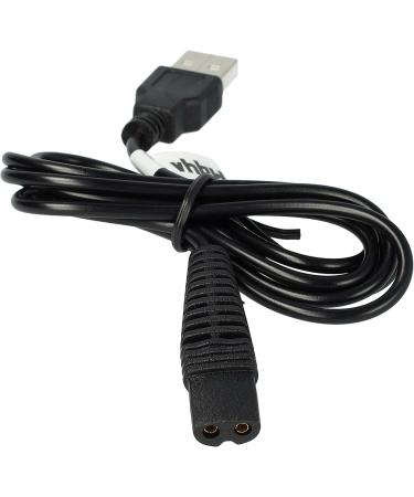 vhbw Charging Cable for Braun Series 3 Shavers - Compatible with 345s 350cc 340s-5 345s-4 345s-5 350 - 120 cm Power Cable - Buy Online on SooperMarket.com