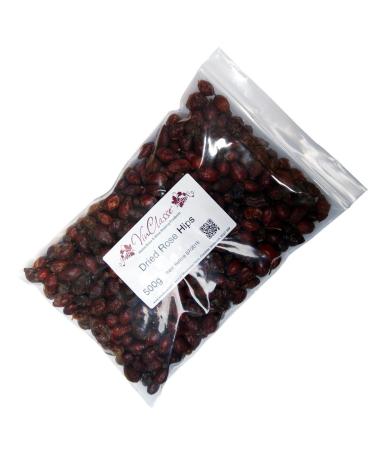 VinClasse Whole Dried Rosehips - 500g Bag