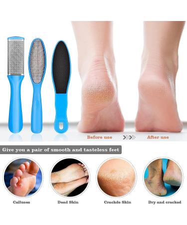 Pedicure Kits - Callus Remover for Feet  23 in 1 Professional Manicure Set Pedicure Tools Stainless Steel Foot Care  Foot File Foot Rasp Dead Skin for Women Men Home Foot Spa Kit  Blue23 - Buy Online on SooperMarket.com