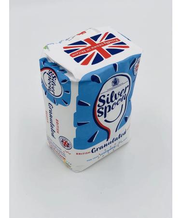 Silverspoon White Granulated Sugar| General Sweetening| British Grown Sugar| 1kg (Pack of 5) - Buy Online on SooperMarket.com