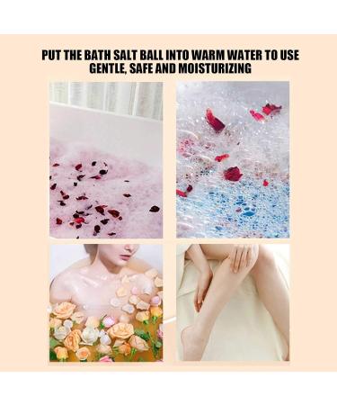 Pack of 10 Scented Bath Bombs & Pearls | Exfoliating Bath Additive for Itchy Skin Relief - International Shipping - Buy Online on SooperMarket.com