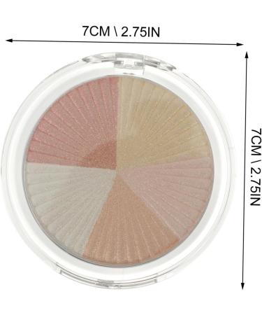 PLAFOPE 1 Box Highlight Powder Highlighting Shimmering Skin Highlighter Women Face Makeup Plastic Shell - Buy Online on SooperMarket.com