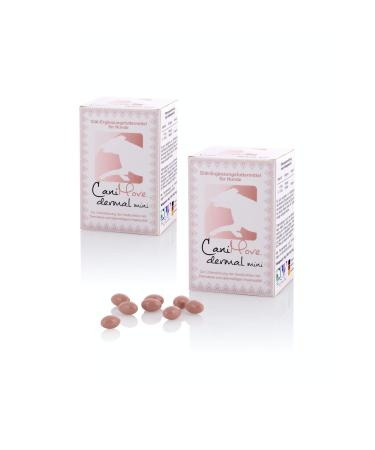 CaniMove double pack Dermal Mini (200 capsules) supplementary feed for small dogs for healthy skin and shiny coat