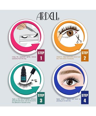 Ardell 3D Faux Mink Lashes 352 - Luxurious and Lightweight Falsies - Buy Online on SooperMarket.com