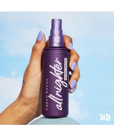 Urban Decay All Nighter Ultra Matte Setting Spray - 16-Hour Makeup Finishing Mist for Oily Skin - Oil & Shine Control - 4 Fl Oz - Buy Online on SooperMarket.com