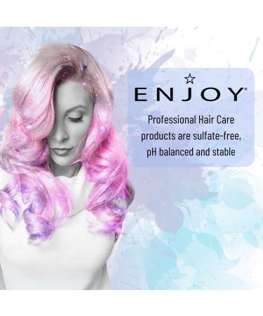 Enjoy Fiber 2.1 Oz - All Hair Types Styling Cream | Firm Flexible Hold | Color Safe & Water-Based - Buy Online on SooperMarket.com