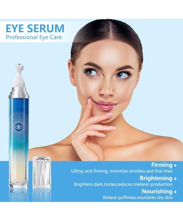 Rollerball Eye Cream | Moisturizing Dark Circle Reducer | Eye Serum 15ml - Shop Internationally - Buy Online on SooperMarket.com