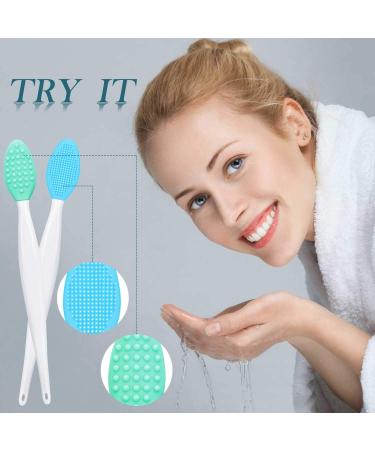 Silicone Exfoliating Lip Brush | Double-sided Soft Lip Brush for Smoother Skin and Fuller Lips | Beauty Tool in 6 Colors - Buy Online on SooperMarket.com