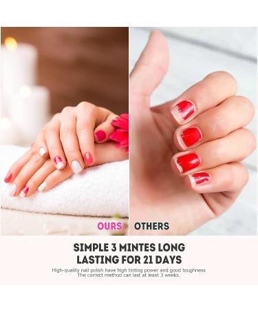 36 Colors UV Nail Polish Set | Comozon Gel Color Kit with 2 Brushes for Nail Art & Design - Buy Online on SooperMarket.com