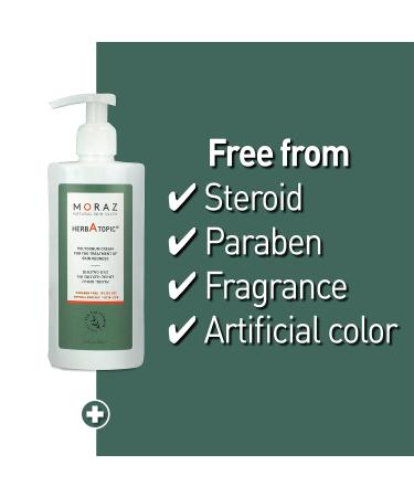 Moraz Polygonum Herb Atopic Cream - Soothing Redness Reducing Skin Care for Irritated & Itchy Skin - Steroid-Free Relief - 8.5 oz - Buy Online on SooperMarket.com