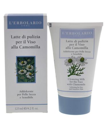LErbolario Cleansing Milk - Chamomile for Women 4.2 oz Cleanser