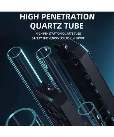 TOPINCN Aquarium Clean Light Aquarium UV Light Safe Remove Algae UK Plug 220V for Ornamental Fish for Aquarium Accessories (ZY UC605 (5W)) - Buy Online on SooperMarket.com