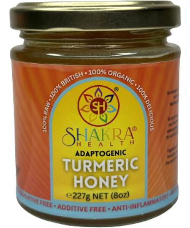 Organic Turmeric Honey Infused with UK Borage - Anti-Inflammatory & Anti-Aging | Shakra Health - Buy Online on SooperMarket.com