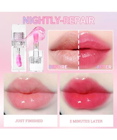 ZARICS Magic Color Changing Lip Oil - Moisturizing Plumping Long Lasting Gloss | Non-Sticky Tint for All Skin Types - Buy Online on SooperMarket.com