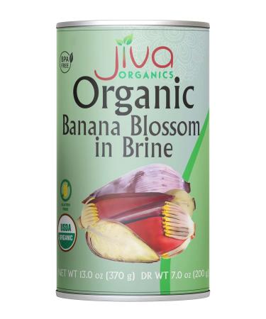 Jiva Organic Banana Blossoms 14 Ounce (Pack of 6) - BPA Free, Gluten Free - Delicious Meatless Alternative