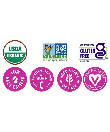 Rhythm Superfoods Crunchy Broccoli Bites - White Cheddar & Parmesan - Organic, Non-GMO, Vegan/Gluten-Free - 1.4 Oz (Pack of 4) - Buy Online on SooperMarket.com