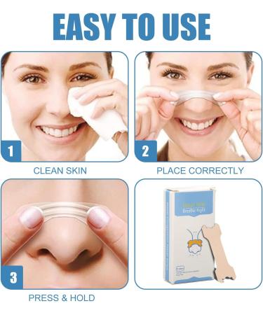 TOPINCN Pack of 10 Disposable Nasal Patches - Stop Sleep Snoring, Improve Breathing, Relieve Nasal Congestion - Snore Stopper for Better Sleep Quality - Buy Online on SooperMarket.com