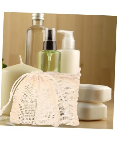 FRCOLOR 32 Pcs Exfoliating Soap Storage Bags - Mesh Bubble Makers in Assorted Colors - Perfect for Soap Bars & Suds | Eco-Friendly Cotton Linen Sachets - Buy Online on SooperMarket.com