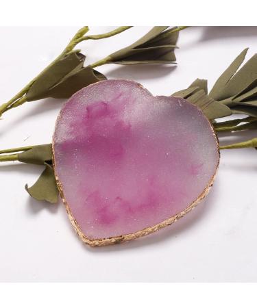 Bodhi2000 Heart-Shaped Nail Art Palette | Color Mixing & Gel Polish Holder | Purple Star Violet for Manicure & Salon Use - Buy Online on SooperMarket.com