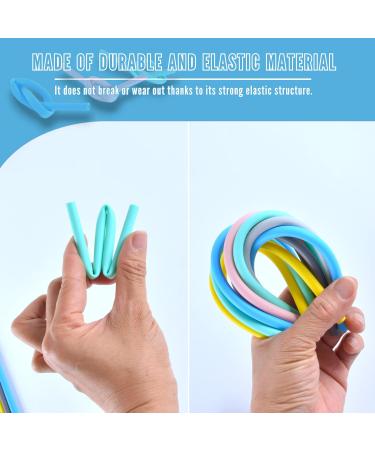 12-pcs Reusable Silicone Drinking Straws with 4 Carrying Bags and 2 Cleaning Brushes - BPA-Free Eco-Friendly Durable Suitable for Hot and Cold Drinks and Ideal for Kids Travel and Parties | L'S - Buy Online on SooperMarket.com