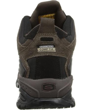 Skechers Men's Soft Stride Canopy Work Boot - Size 11, Brown/Black - Buy Online on SooperMarket.com