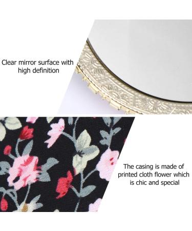FRCOLOR 12pcs Floral Mirror Purses Women's Double-Sided Makeup Clutch - Portable Travel Vanity Gift for Girls - Buy Online on SooperMarket.com