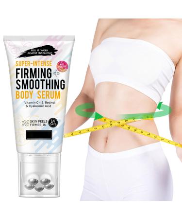 Body Shaping Cream 120g Firming and Smoothing Body Serum Skin Firming Fat Burning Roller Cream for Shaping Waist Abdomen and Buttocks