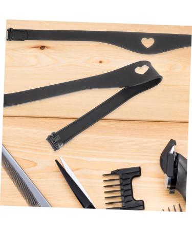 Silicone Hair Band & Cutting Guide Tool - Hair Trimming Template for Fade & Shaping | 56x4cm Black - Buy Online on SooperMarket.com