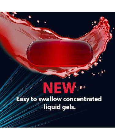 Coricidin Decongestant Free Cough and Cold Medicine - Cough cold and flu medicine for adults Effective Symptom Relief From Sore Throat Cough Chest Congestion Fever and Headaches 24 Liquid Gels - Buy Online on SooperMarket.com