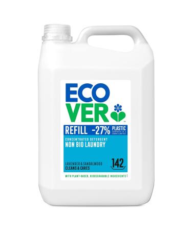 Ecover Non Bio Laundry Detergent 5L Refill Lavender & Sandalwood 142 Washes